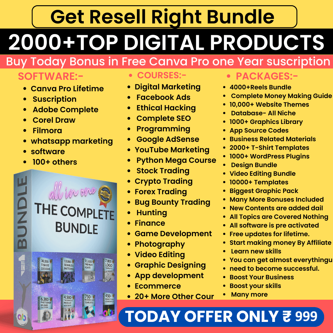 ALL-IN-ONE-BUNDLE-Digital Products