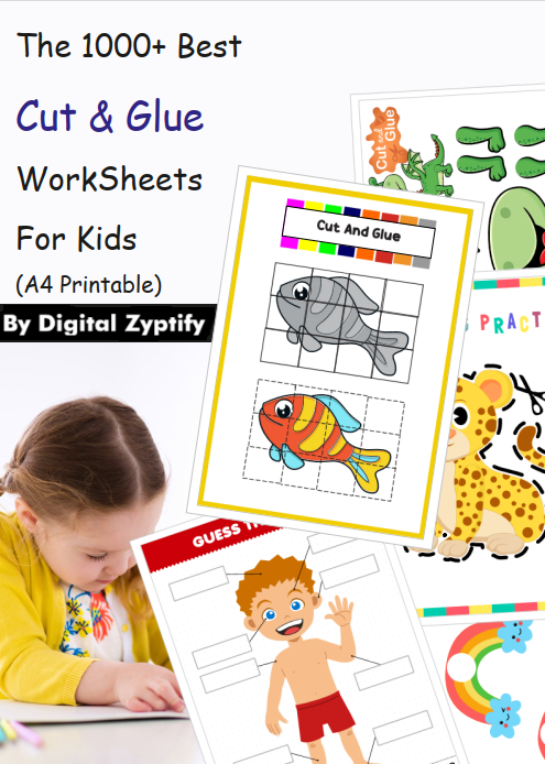 1000+ CUT AND GLUE WORKSHEETS