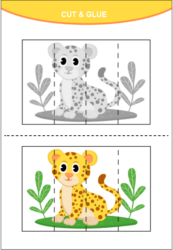 1000+ CUT AND GLUE WORKSHEETS