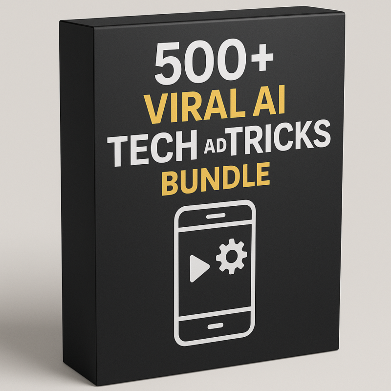 500+ Viral Ai Tech And Tricks Reels Bundle