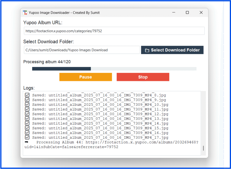 Yupoo_Image_Downloader_By_Sumit